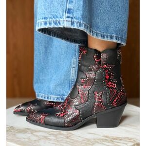 Botine dama Ketek Grena imagine