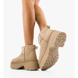 Ghete dama Sospa Khaki imagine