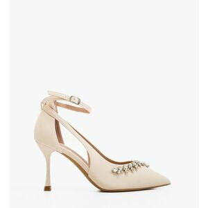 Pantofi stiletto dama Daray Bej imagine
