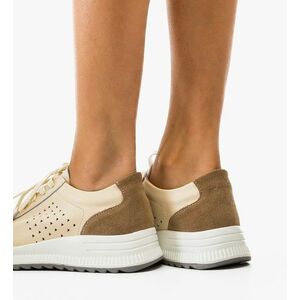 Sneakers dama Trybary Bej imagine