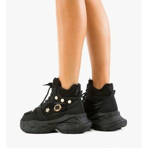 Sneakers dama Erbazy Negri imagine