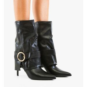 Botine dama Jlep Negre imagine