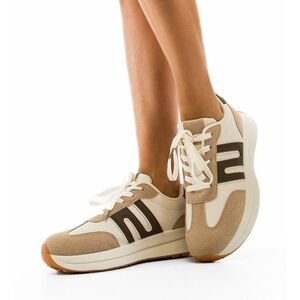 Sneakers dama Bahman Khaki imagine