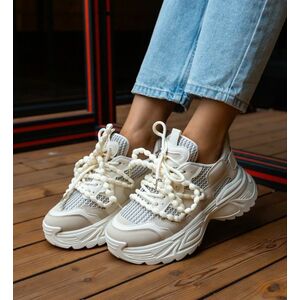 Sneakers dama Lyud Bej imagine