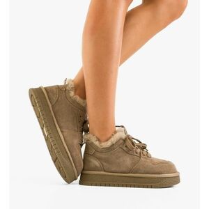 Sneakers dama Caberme Khaki imagine