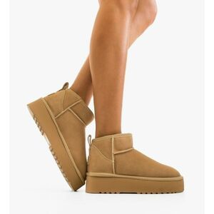 Cizme tip Ug Vanuatu Bej imagine