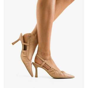 Pantofi dama Kuky Bej imagine