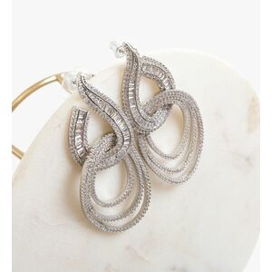 Cercei Legance Argintii imagine