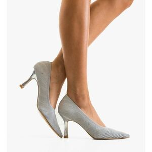 Pantofi dama Verzar Argintii imagine