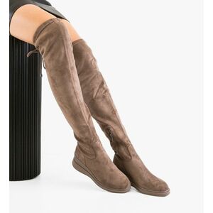 Cizme dama Kryn Khaki imagine