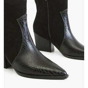 Botine dama Brebly Negre imagine