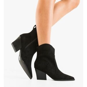 Botine dama Brebly Negre 3 imagine