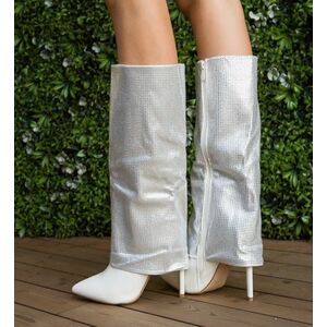 Cizme dama Waldeck Albe imagine