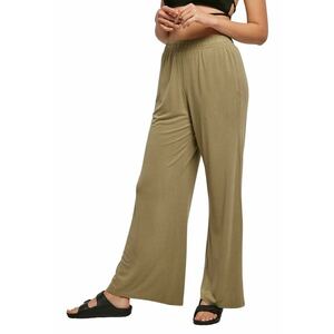 Pantaloni din amestec de modal cu croiala ampla imagine