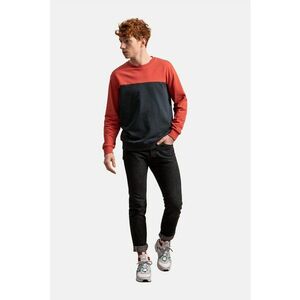 Bluza sport unisex cu model colorblock imagine