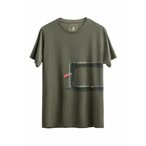 Tricou unisex cu imprimeu frontal si pe partea din spate imagine