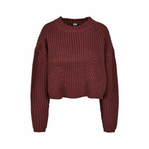 Pulover crop cu maneci cazute imagine