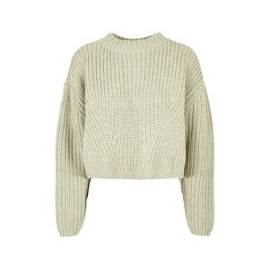 Pulover crop cu maneci cazute imagine