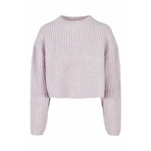 Pulover crop cu maneci cazute imagine