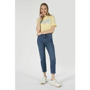 Tricou crop cu imprimeu imagine