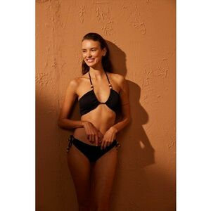 Bustiera halter de baie cu margele imagine