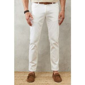 Pantaloni slim fit cu talie medie imagine