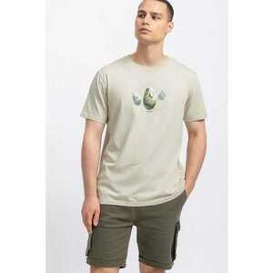 Tricou unisex de bumbac cu imprimeu pe piept imagine