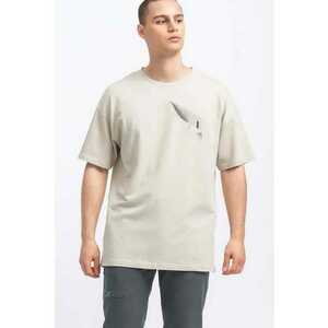 Tricou unisex supradimensionate cu maneci cazute imagine