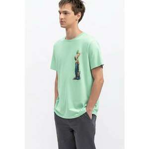 Tricou unisex de bumbac cu imprimeu grafic imagine