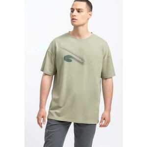 Tricou unisex supardimensionat cu maneci cazute imagine