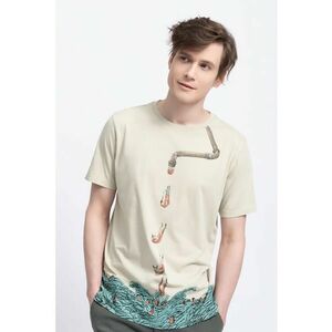 Tricou unisex cu imprimeu grafic imagine