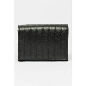 Geanta crossbody de piele cu model matlasat imagine