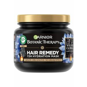 Masca de par Botanic Therapy Magnetic Charcoal & Black Seed Oil - 340 ml imagine