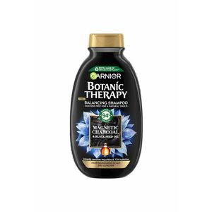 Sampon Botanic Therapy Magnetic Charcoal & Black Seed Oil - 400 ml imagine