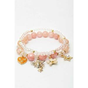 Bratara elastica cu talismane si margele imagine