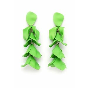 Cercei in forma de petale - placati cu aur de 18K imagine