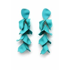 Cercei in forma de petale - placati cu aur de 18K imagine