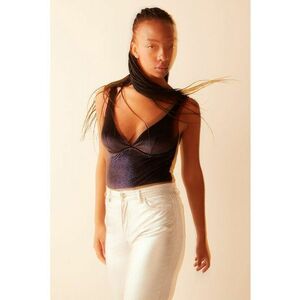 Body catifelat cu detalii lant imagine