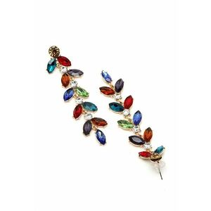 Cercei drop de aur de 18K filat imagine