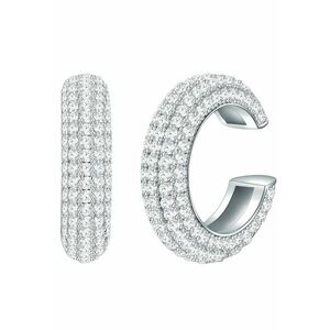 Cercei ear cuff decorati cu cristale zirconia imagine