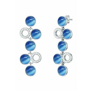 Cercei drop decorati cu cristale imagine