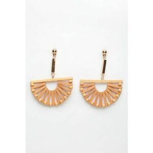 Cercei cu elemente de lemn imagine