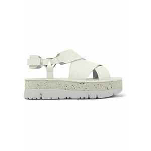 Sandale wedge de piele Oruga Up imagine