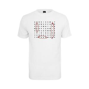 Tricou de bumbac cu decolteu la baza gatului si imprimeu text imagine