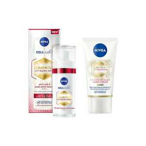 Pachet: Serum tratament antirid Luminous - 30 ml + Crema de maini Luminous - 50 ml imagine