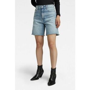 Blugi scurti relaxed fit cu talie inalta imagine