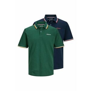 Set de tricouri polo cu detalii contrastante - 2 piese imagine