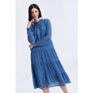 Rochie evazata cu maneci raglan imagine