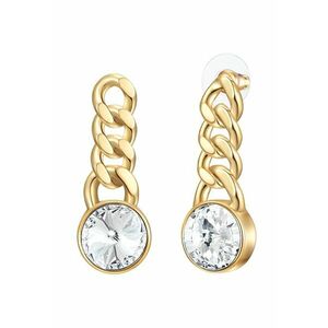 Cercei placati cu aur de 14K - cu zirconia 32115 imagine