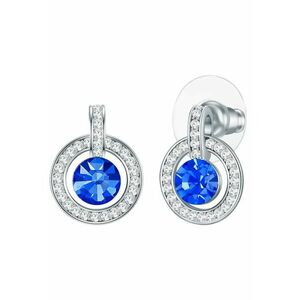 Cercei rotunzi cu zirconia si pietre imagine